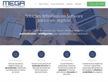 Tablet Screenshot of megatecnologia-si.com.br